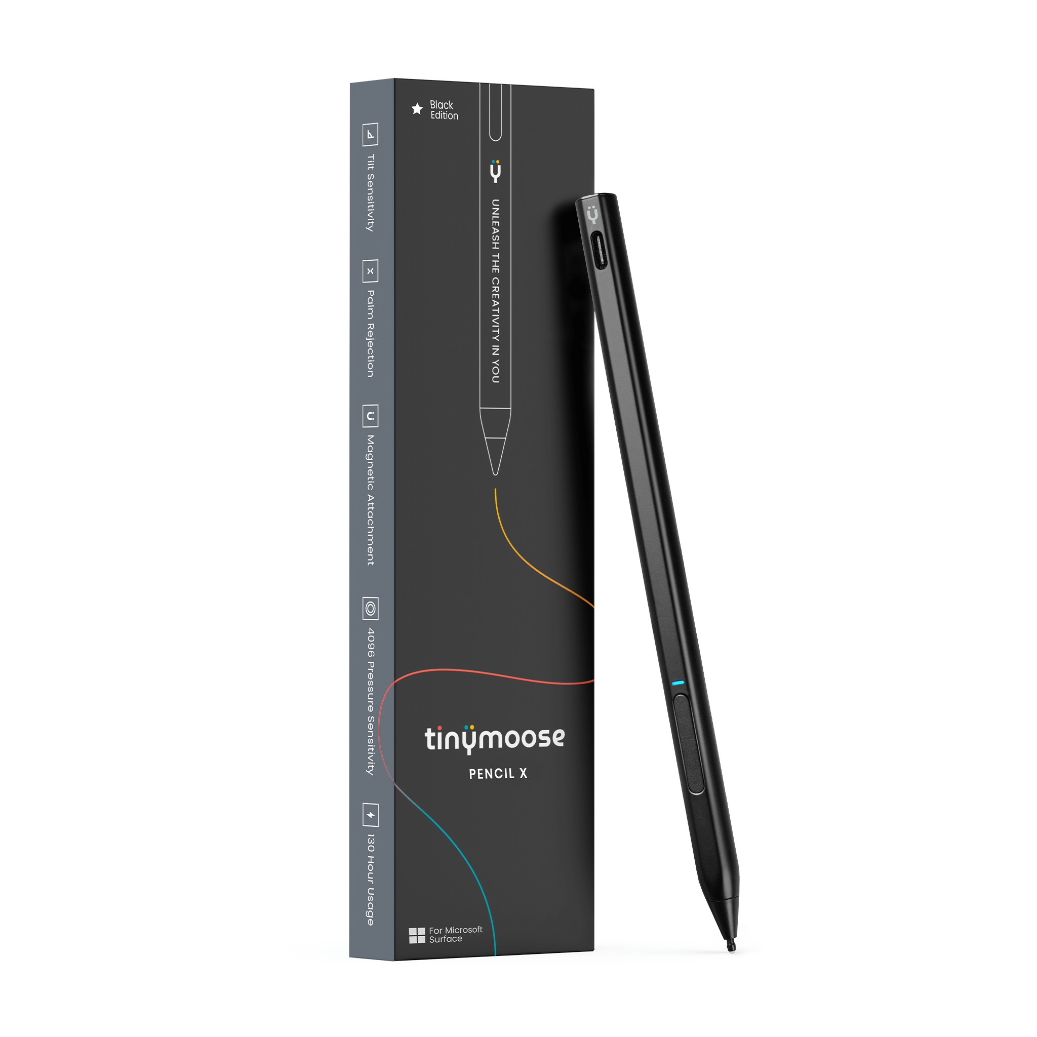 Pencil X – For Microsoft Surface Devices Supporting MPP Protocol - Black