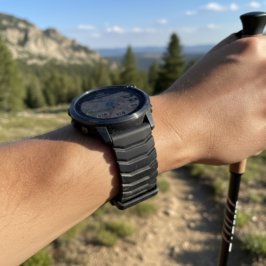 Correia Tech-Protect em uso durante atividade outdoor